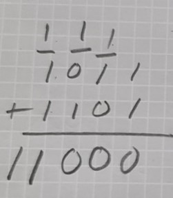 Binär addition